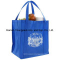 Extra Large Reusable Grocery Carrier Bag with Reinfored Handles